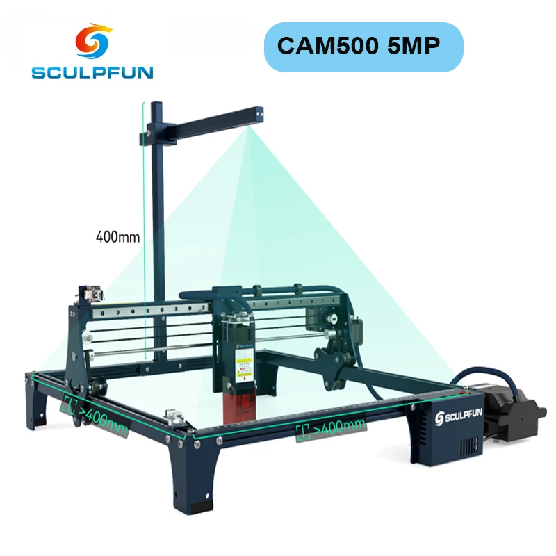 Industrial Laser Engraver - SCULPFUN CAM500 Lightburn камера точное позиционирование