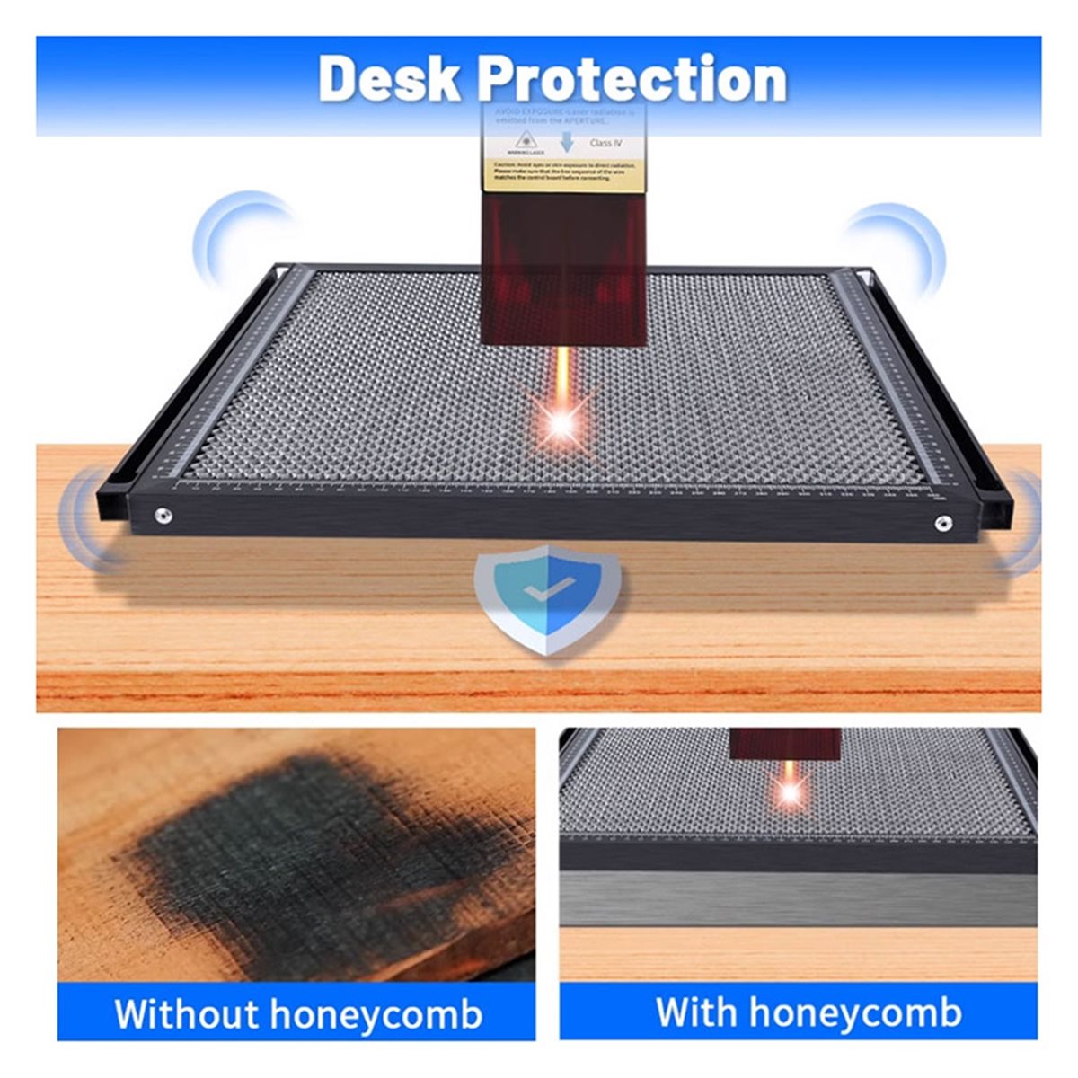 Лазерный рабочий стол-соты 300 – обзор и цена Honeycomb Laser Bed