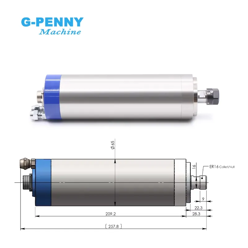 Комплекты шпинделей G-PENNY 11 – обзор и цена Cnc Spindle Motor