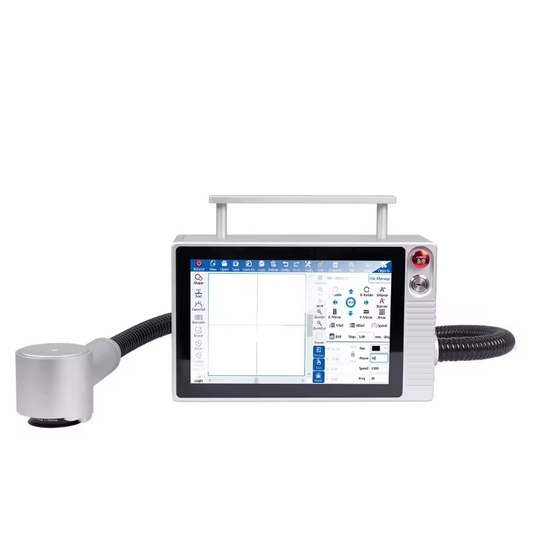 18-ваттный волоконный лазерный – обзор и цена Laser Marking Machine