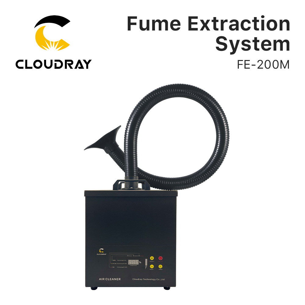 Система вытяжки дыма Cloudray  – обзор и цена Laser Marking Machine