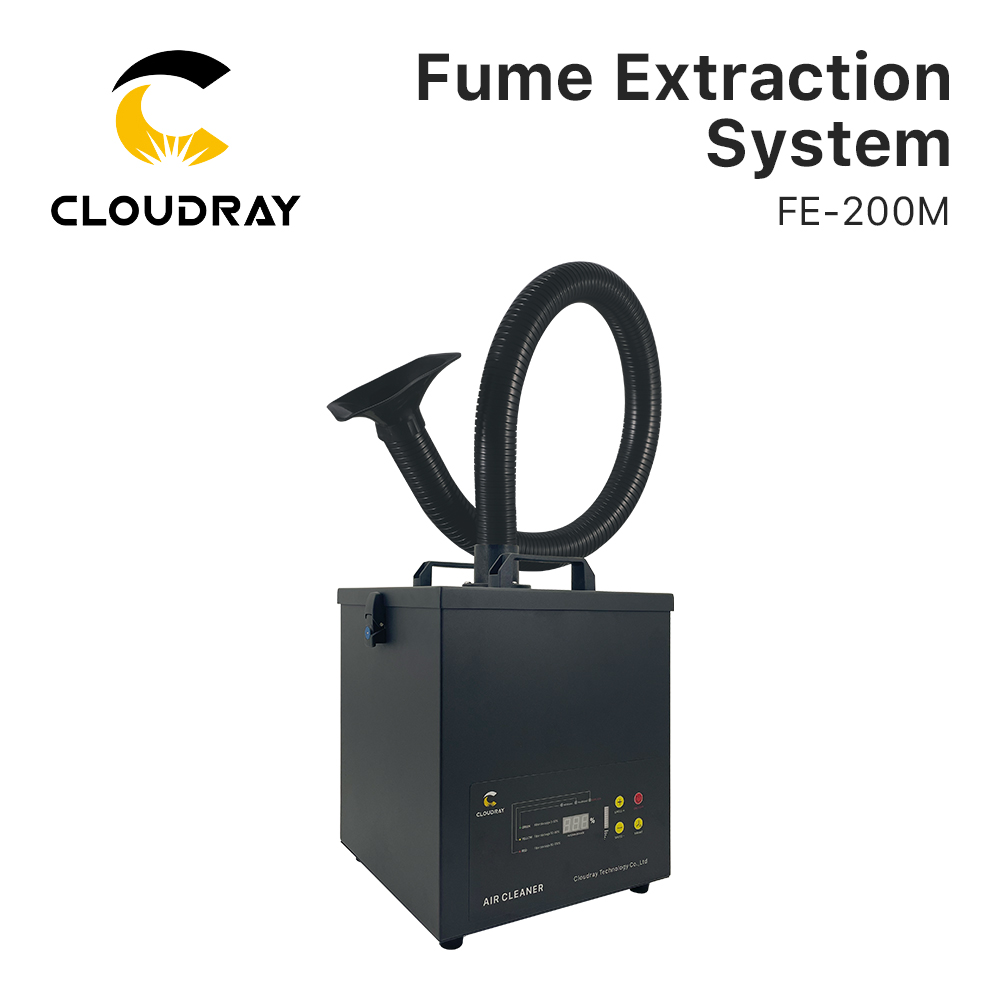Система вытяжки дыма Cloudray  – обзор и цена Laser Marking Machine